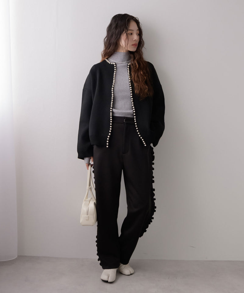 パールニットカーディガン
