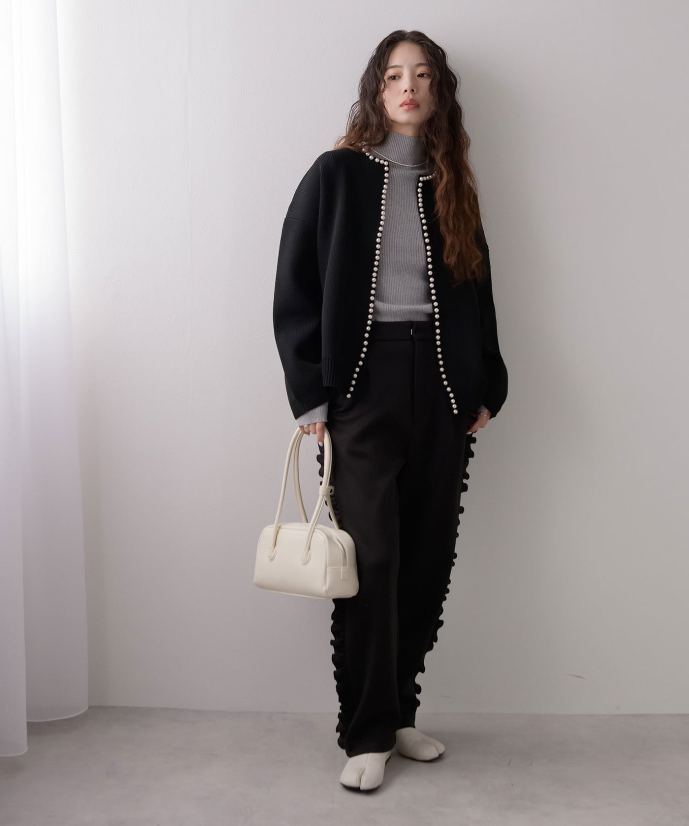 パールニットカーディガン – レディースファッション通販の夢