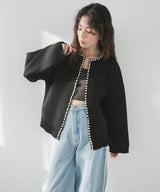 パールニットカーディガン