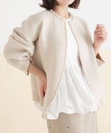 パールニットカーディガン