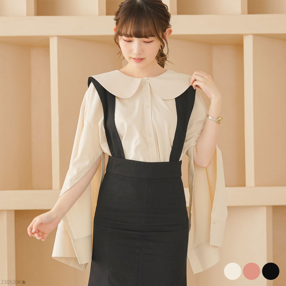 【完売品】overE フロントツイストブラウス　U65 エクリュ 完売品】overE フロントツイストブラウス U65 エクリュ - メルカリ