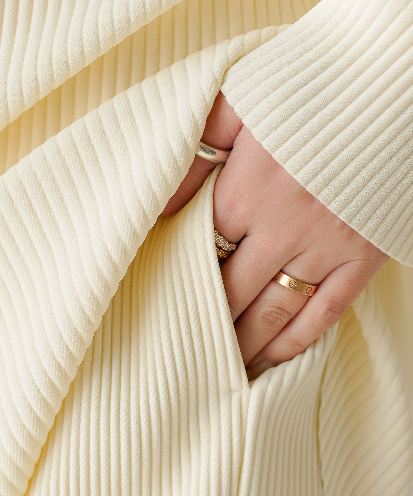 リップルプリーツイージーパンツ – レディースファッション通販の夢