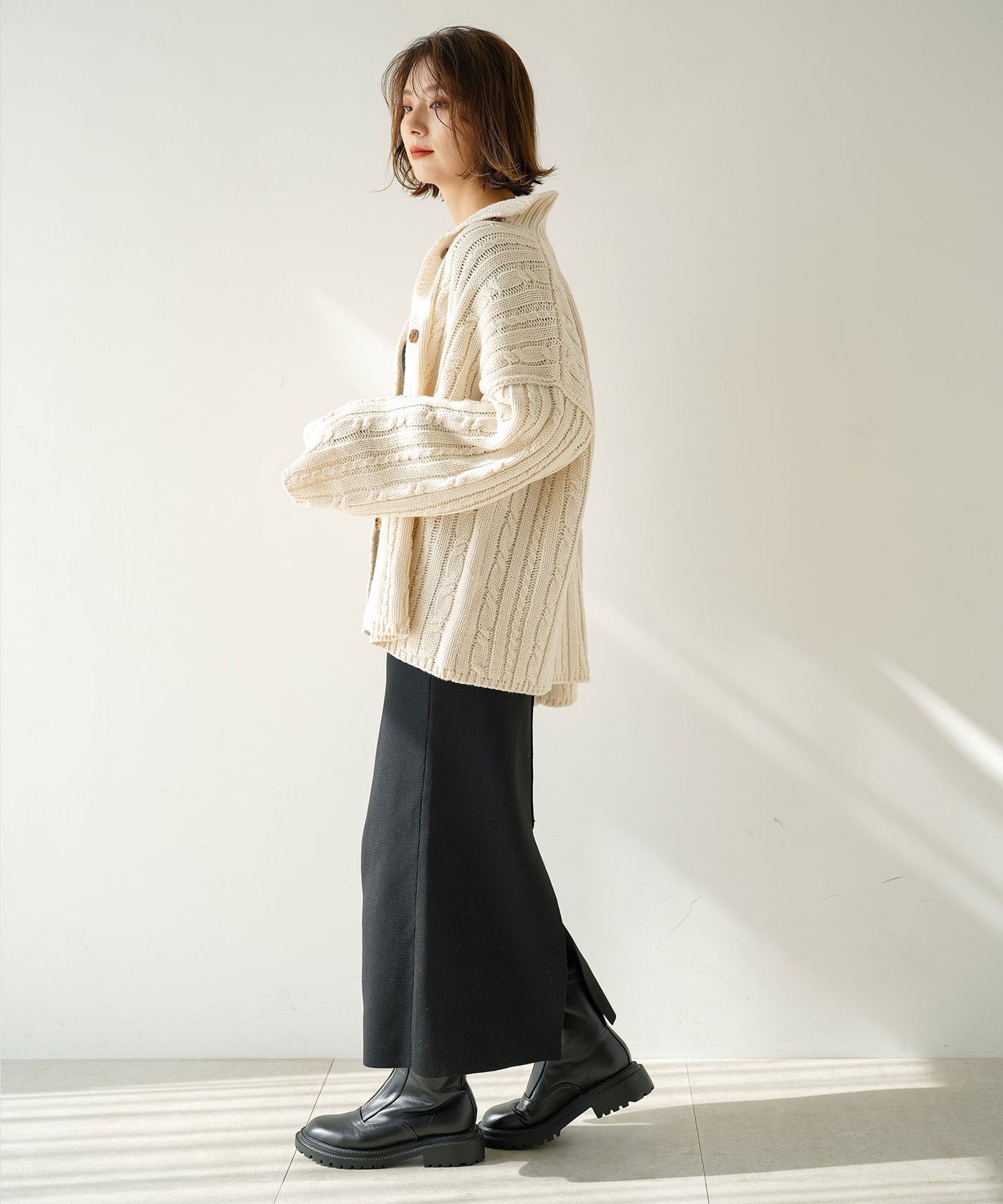 New Balance タートルネックセーター・パンツセット FILIPPO DE LAURENTIIS】5Gタートルネックニット｜メンズファッション