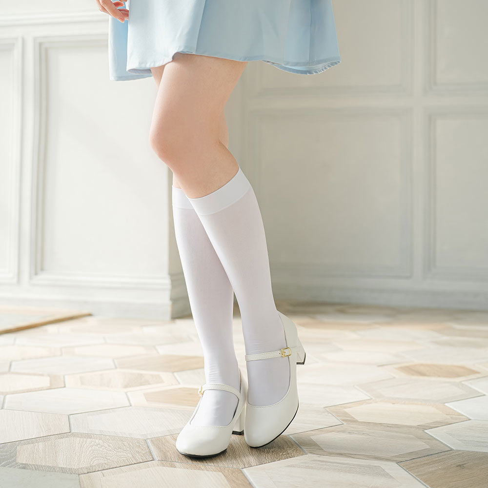 5cmヒール楽ちんストラップパンプス【大きいサイズ有】 – レディース