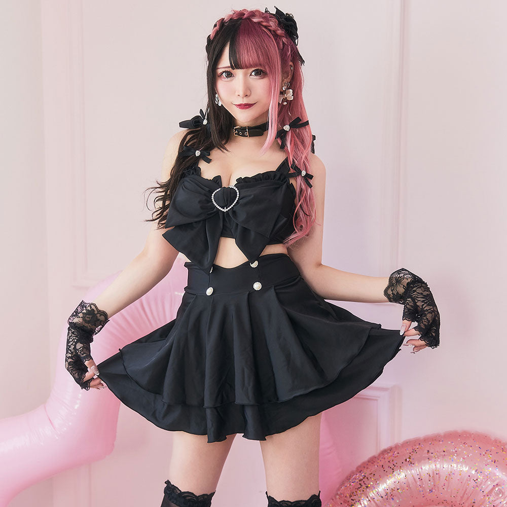 【公式完売品】DearMyLove ハート リボン スカート ビキニ ハートリボンスカートビキニ – レディースファッション通販の夢展望