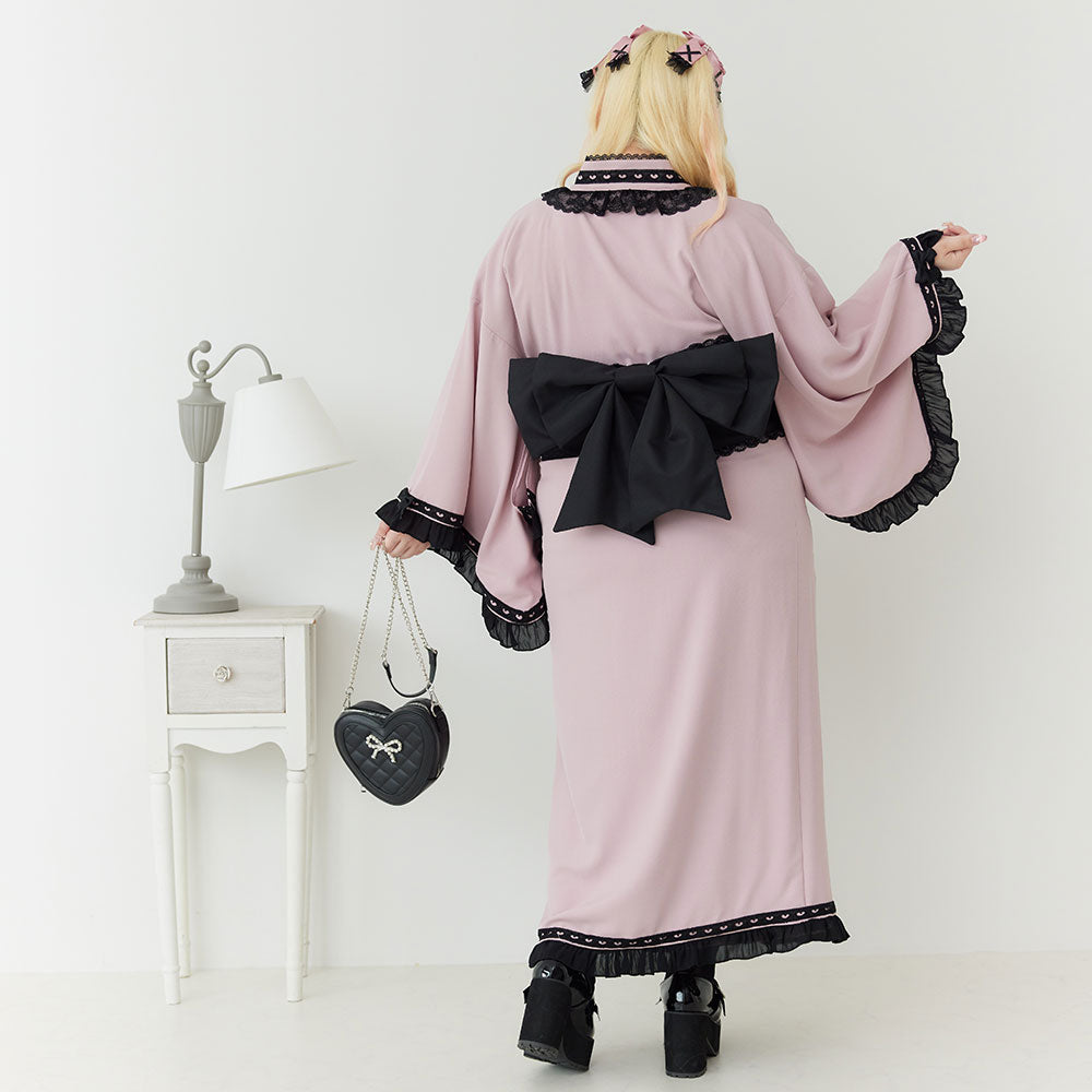 ハートレースフリルセパレート浴衣 – レディースファッション通販の夢