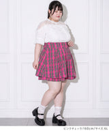 【2buy10%OFF対象】ハイウエストティアードスカパン