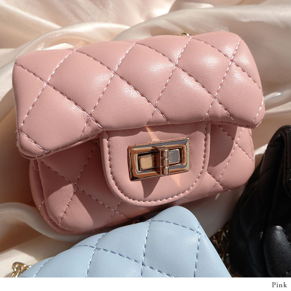 original/再入荷】Pd bijou quilting vanity bag | POMME d'amour