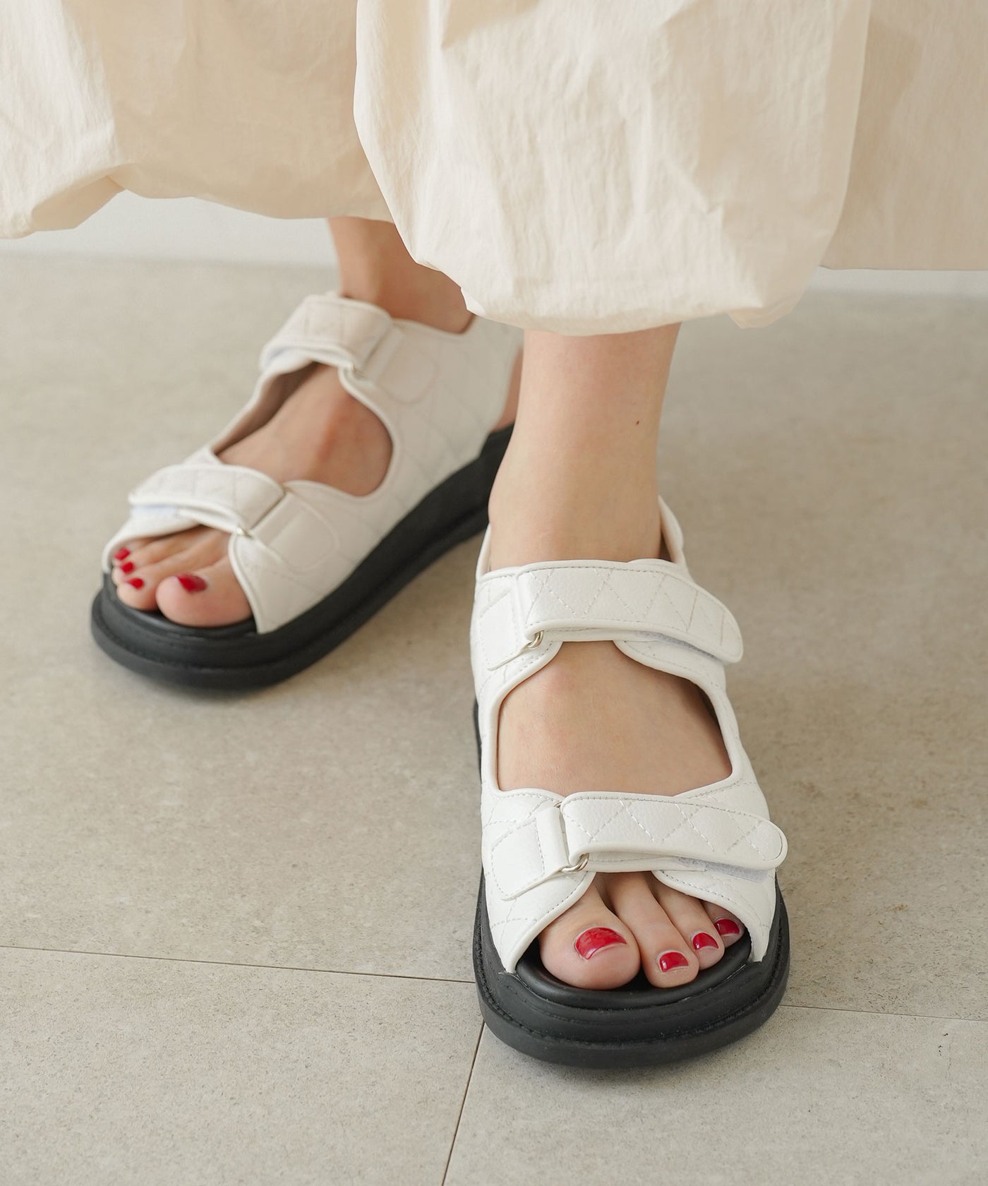 キルティングスポーツサンダル – レディースファッション通販の夢展望