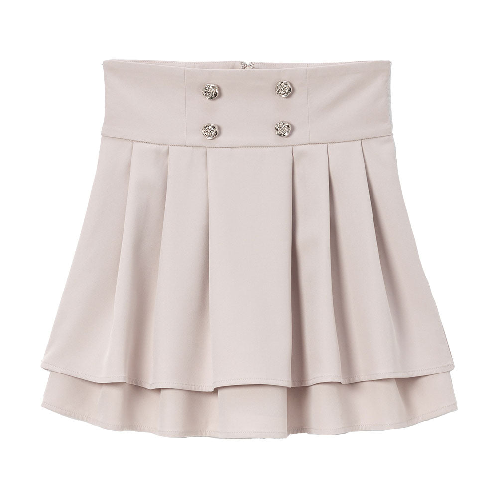 【PATOU】ボタン付き ティアード ミディスカート【送料関税込】 Patou | レディス ラグジュアリーファッション、プレタポルテ