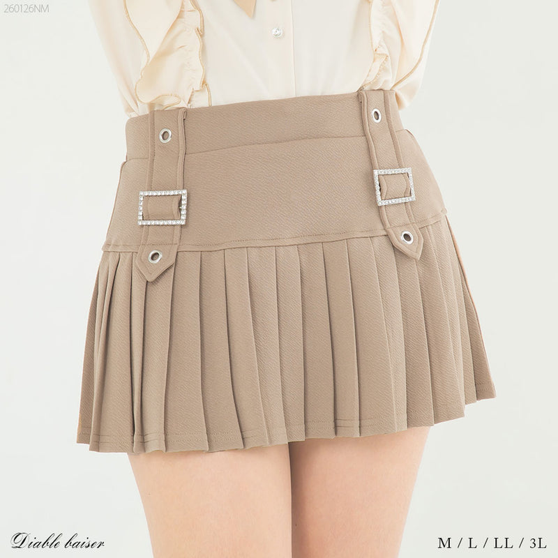 ハーネス×プリーツミニスカート – レディースファッション通販の夢展望