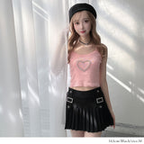 【新春セール】ハーネス×プリーツミニスカート