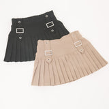 【新春セール】ハーネス×プリーツミニスカート