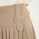 【新春セール】ハーネス×プリーツミニスカート