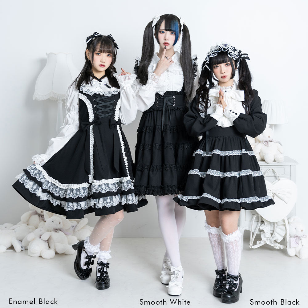 ハートヒールトリプルリボンシューズ – レディースファッション通販の