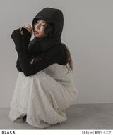 リブタートルニット