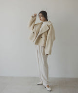 リブタートルニット