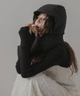 リブタートルニット