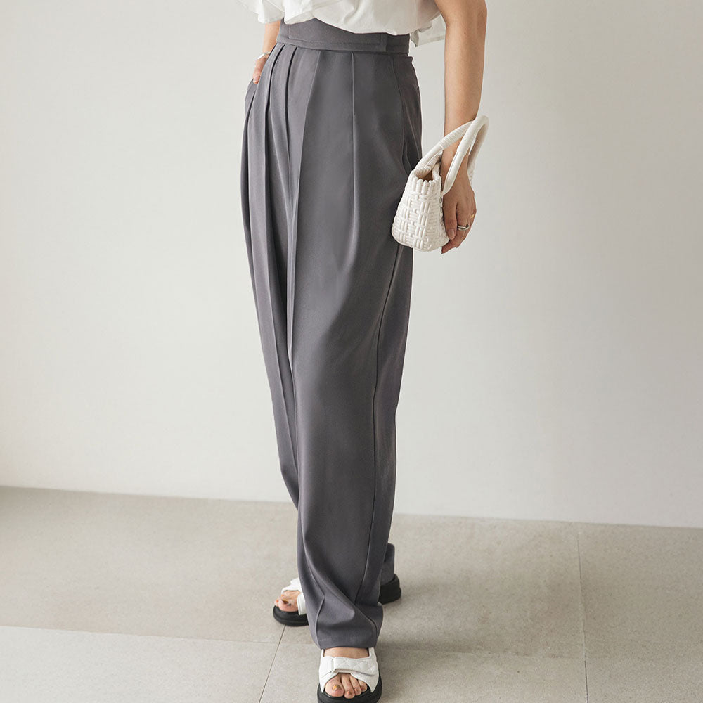 ベルクロタックワイドパンツ – レディースファッション通販の夢展望