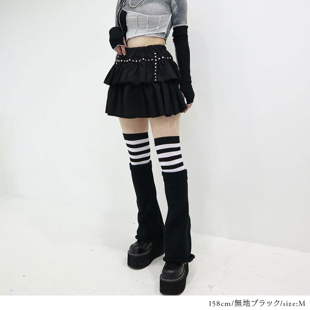 チェック柄ティアードミニスカート – レディースファッション