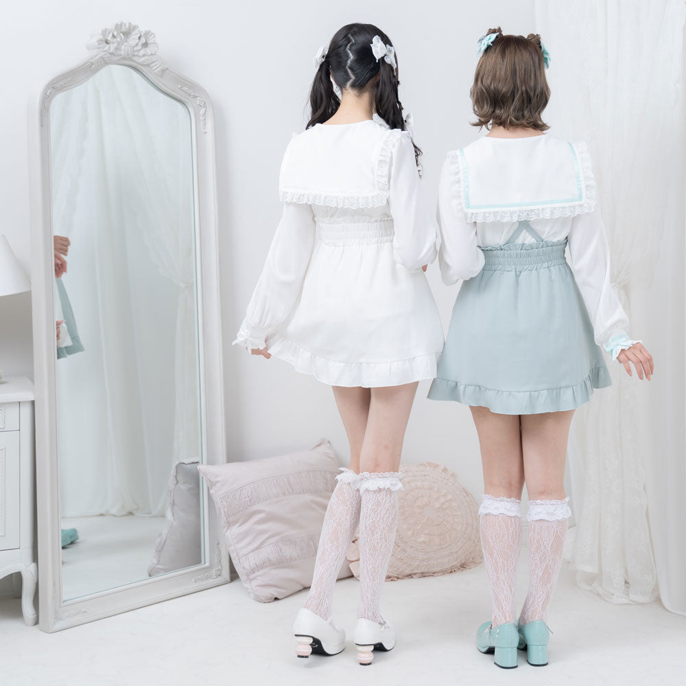 上海ディズニー限定 リーナベル セーラーブラウス チェックリボン付き リーナベル 制服| 上海ディズニー – リーナちゃん