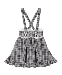 はしごレースアップフリルハートスカート