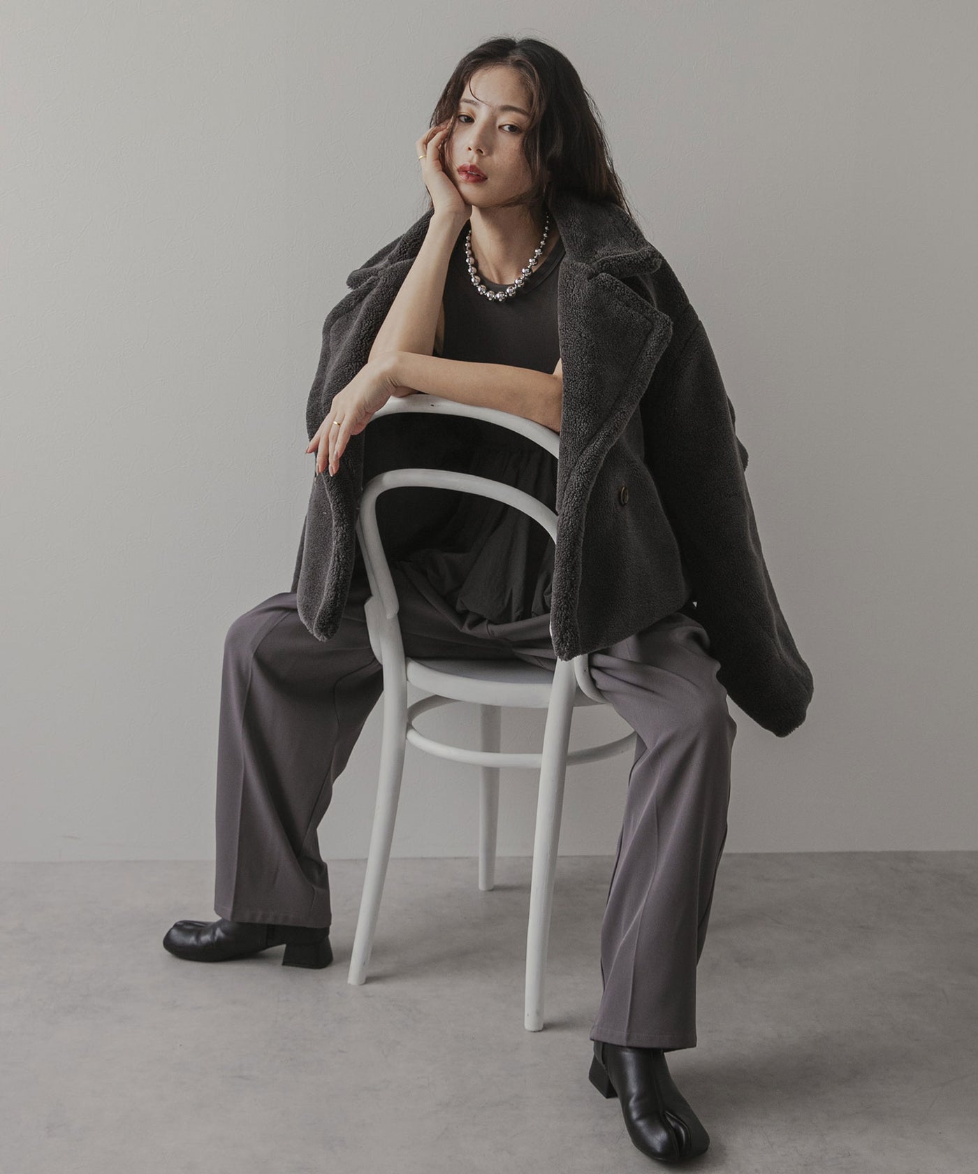 テディベアショートコート – レディースファッション通販の夢展望【公式】