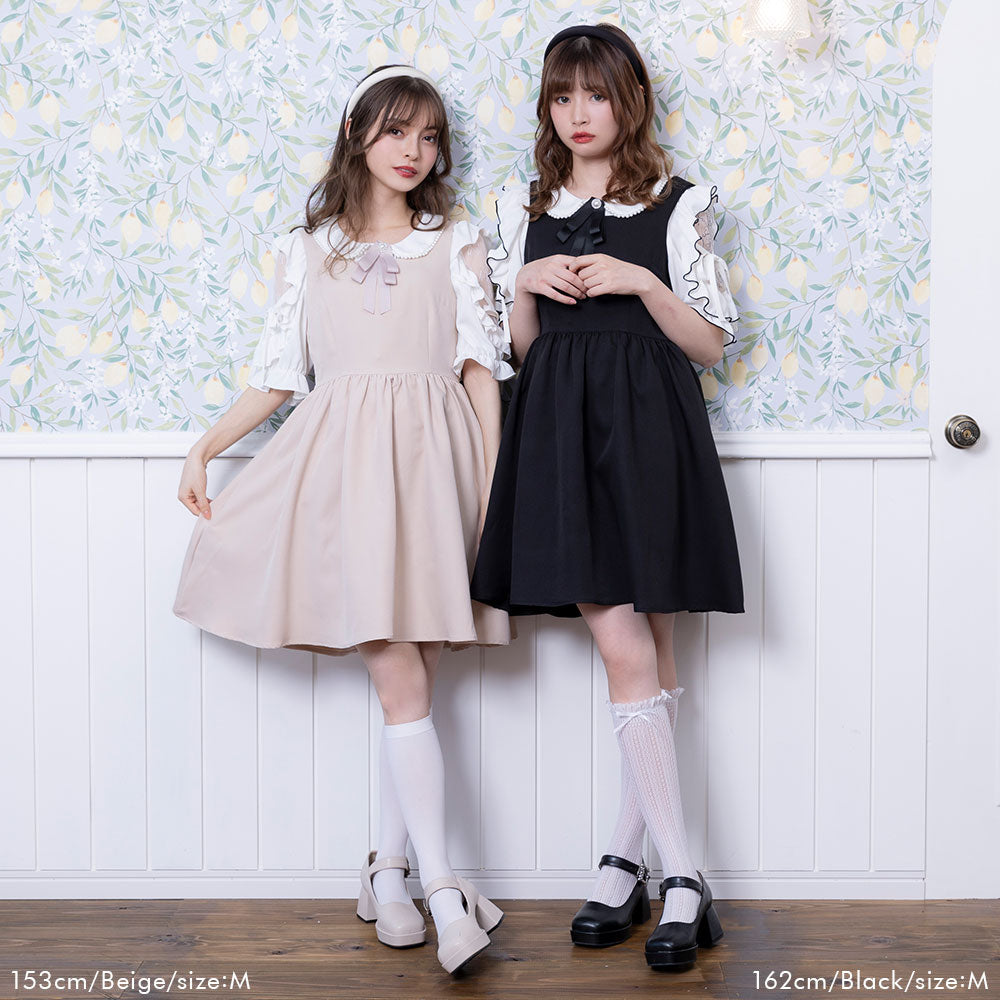 【新品未使用タグ付き】バックリボンミニジャンスカ(完売品) タグ付き新品未使用！バックリボンミニジャンスカ - メルカリ