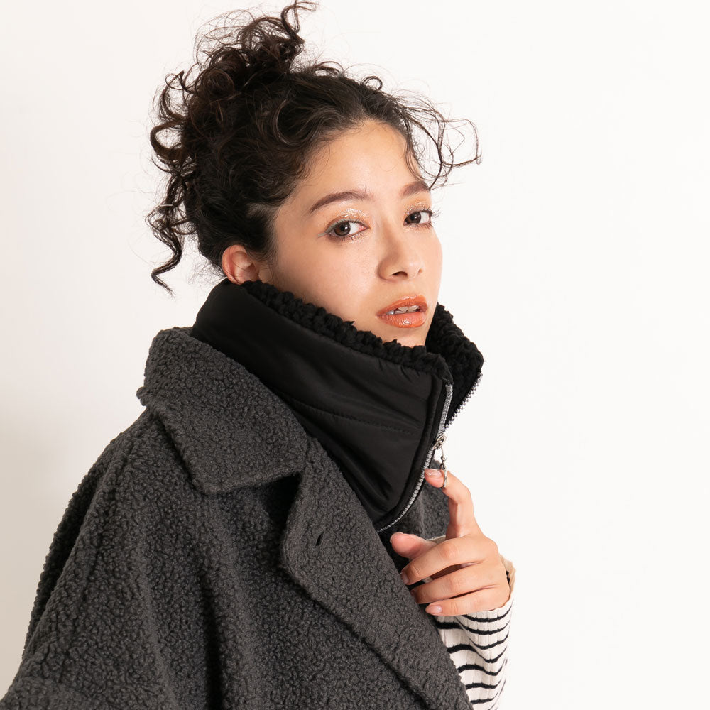 裏ボアキルティングネックウォーマー – レディースファッション通販の