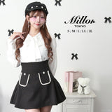 ポケットパールフレアスカート