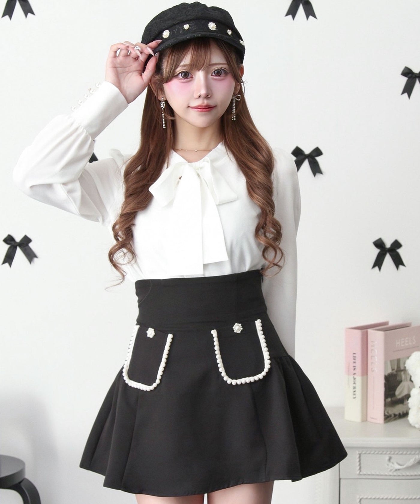 yukiemon ハートポケットスカート　新品未使用fl5 ポケットパールフレアスカート – レディースファッション通販の夢展望