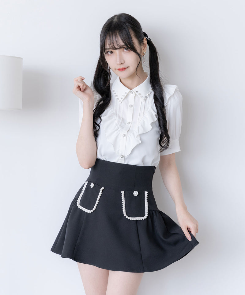 ポケットパールフレアスカート