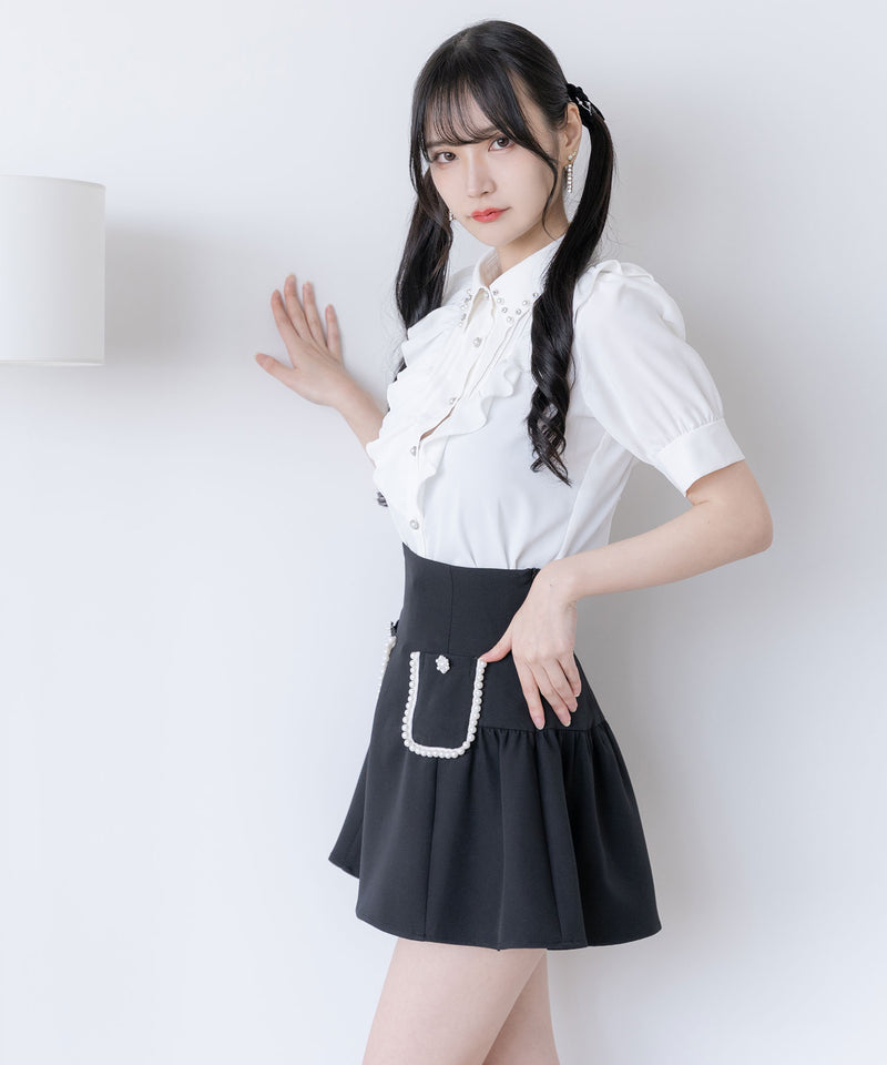 ポケットパールフレアスカート