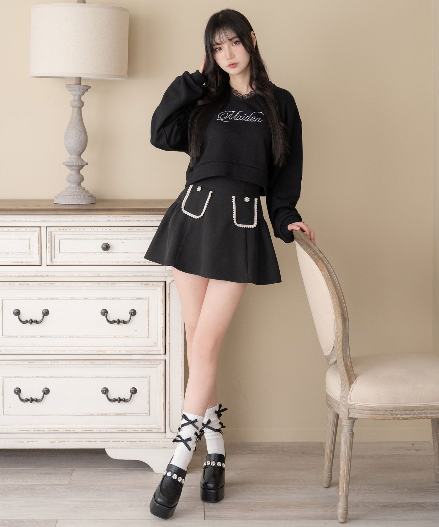 ポケットパールフレアスカート – レディースファッション通販の夢展望