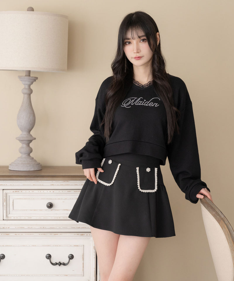 ポケットパールフレアスカート