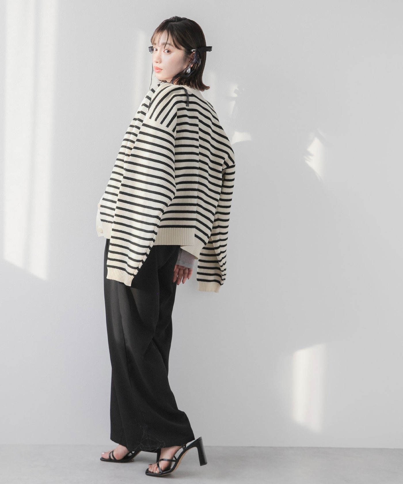 ボーダーニットカーディガン – レディースファッション通販の夢展望