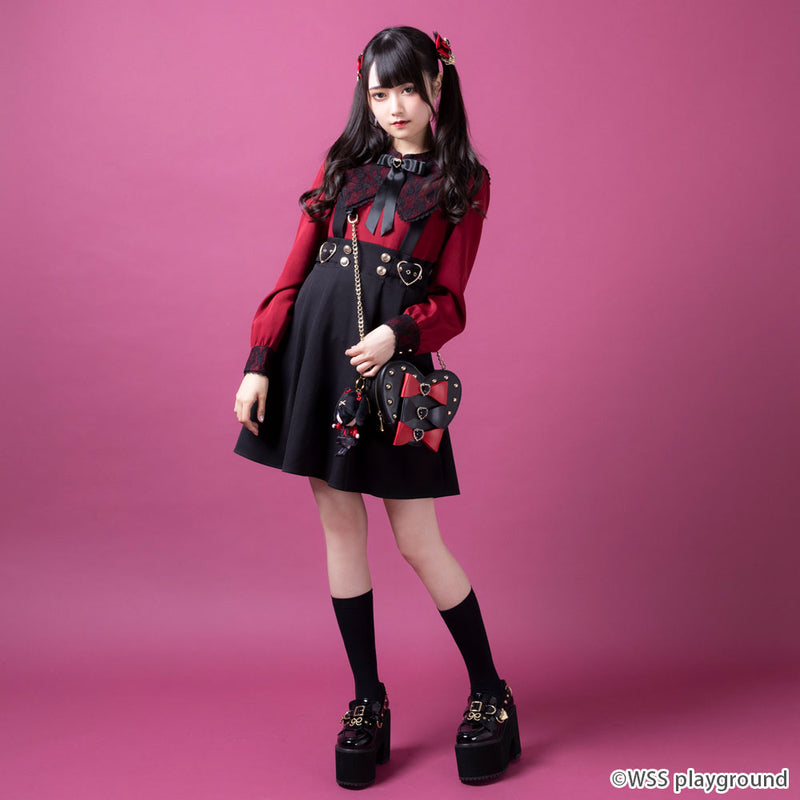 NGOD×DML】あめちゃんモデルハートポシェット – レディース 