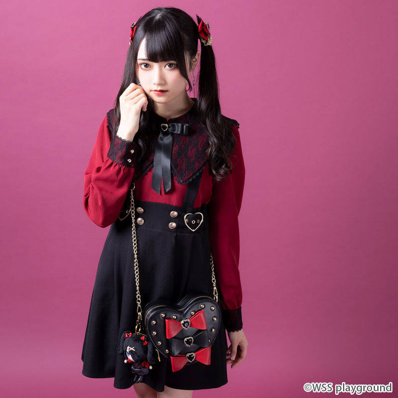 NGOD×DML】あめちゃんモデルハートポシェット – レディース 