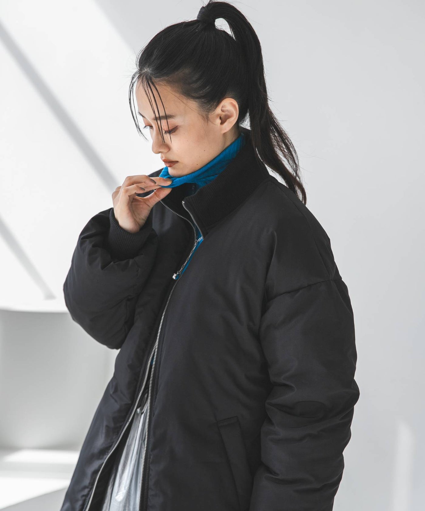 美品 ファビアナフィリッピ FABIANA FILIPPI コート ダウン