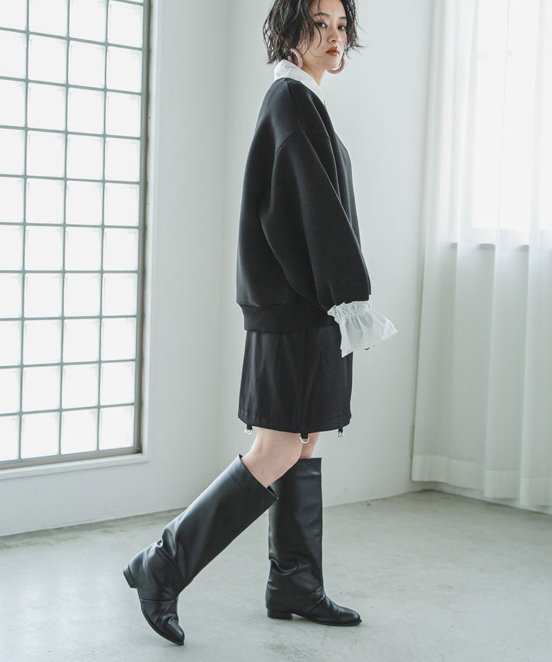 2 cm ワイドシャフトロングブーツ⭐︎値下げ 追加3》2cmワイドシャフトロングブーツ（ロングブーツ）｜LE