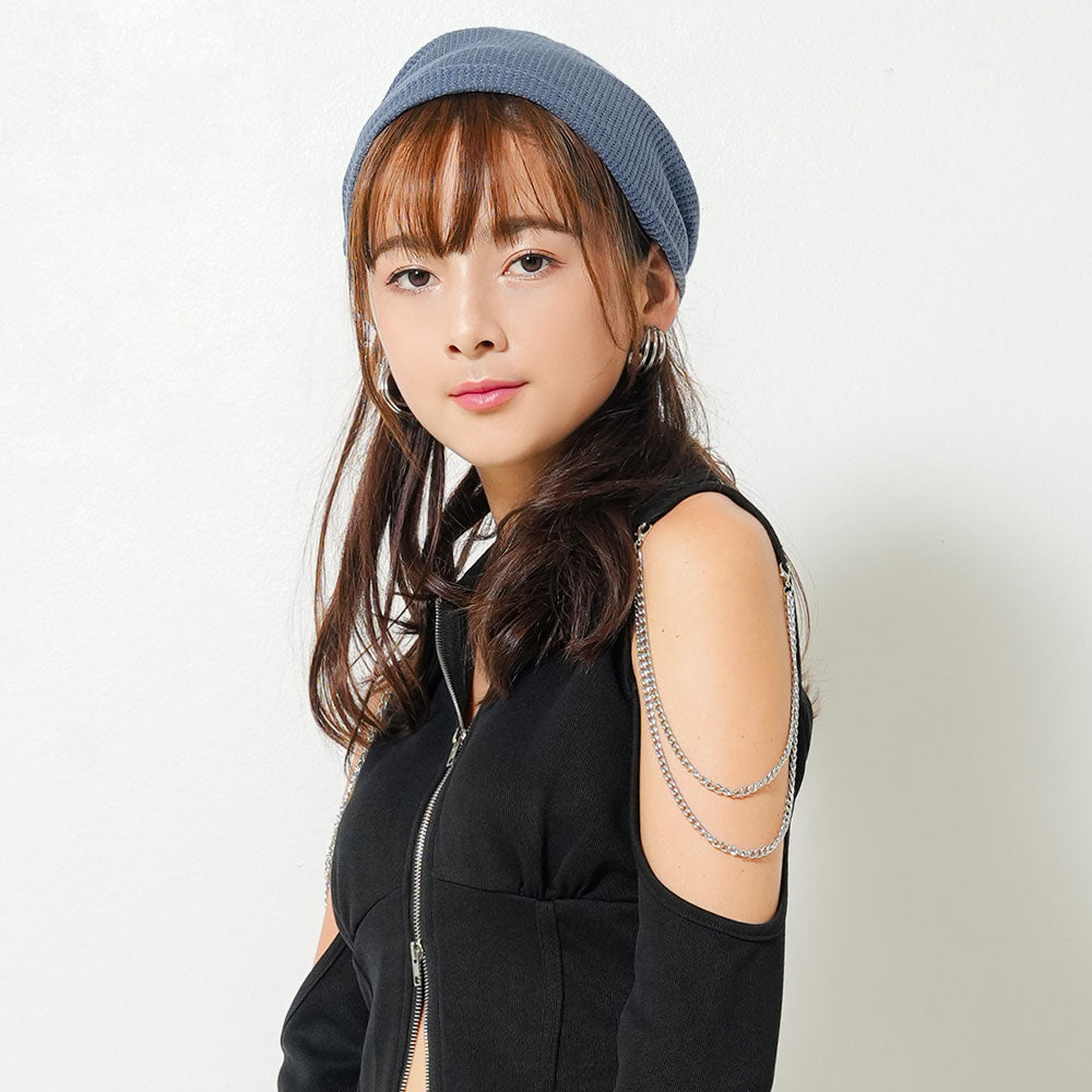 メール便】くしゅくしゅサマーニット帽 – レディース