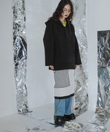 ボンディングハーフジップパーカー