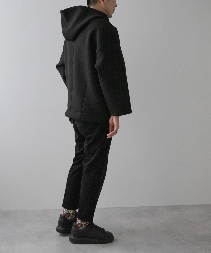 ボンディングハーフジップパーカー