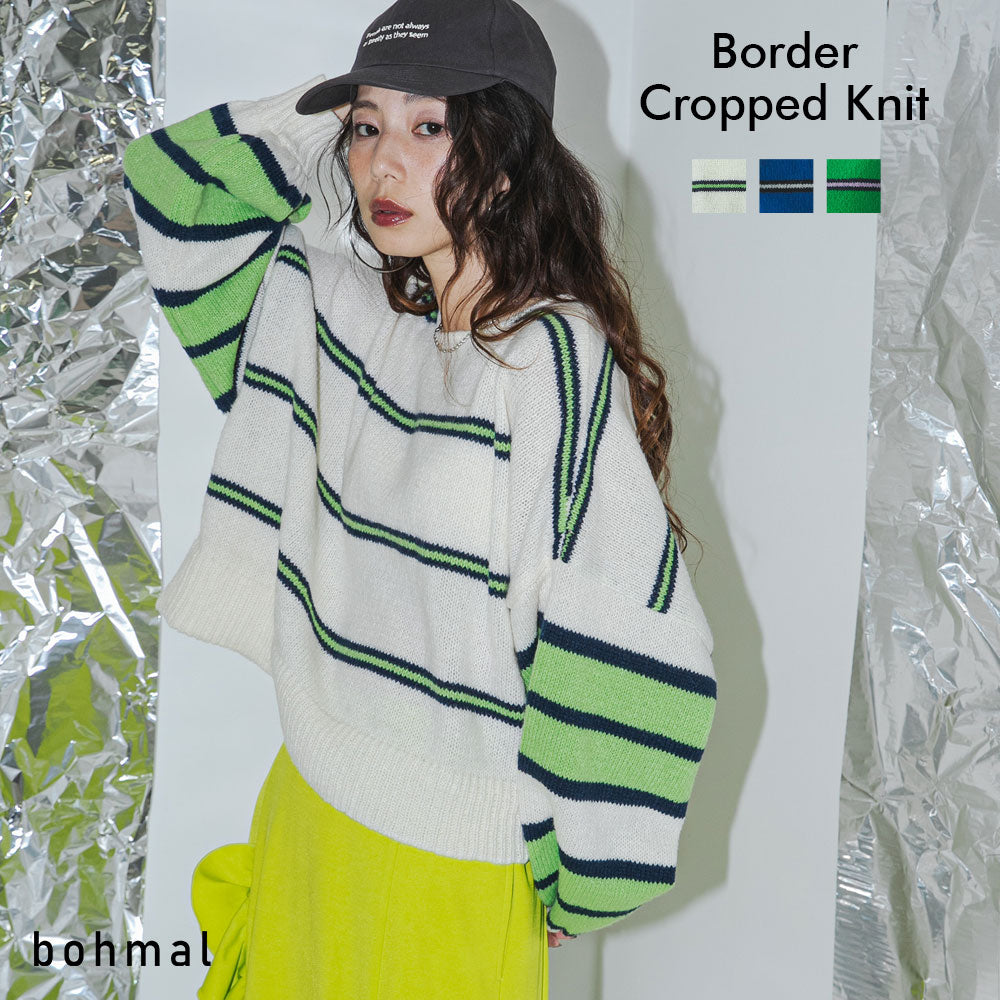 palomawool ボーダーニット ボーダークロップドニット – レディースファッション通販の夢展望【公式】