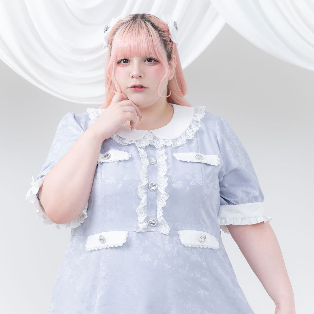 DearMyLoveWhip ハートパールジャガードorツイードワンピース ハートパールジャガードorツイードワンピース – レディース