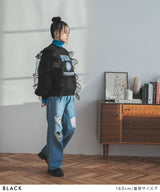 異素材フリル裏起毛スウェット