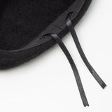 ハート刺繍ベレー帽