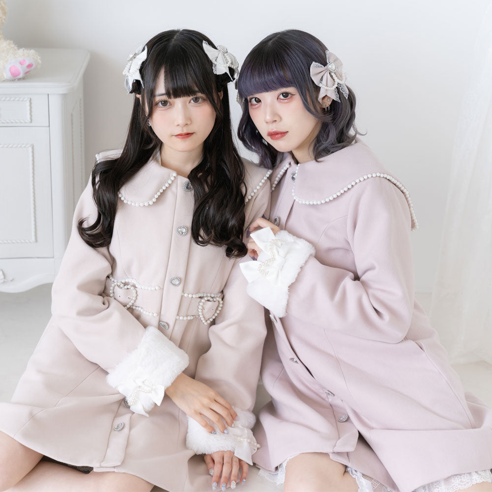 フリルヨークウールコート（その他アウター）｜LADYMADE（レディ