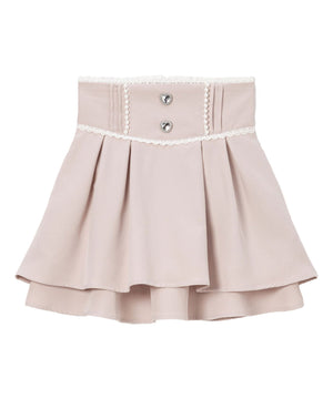 パールビジューフレアスカート