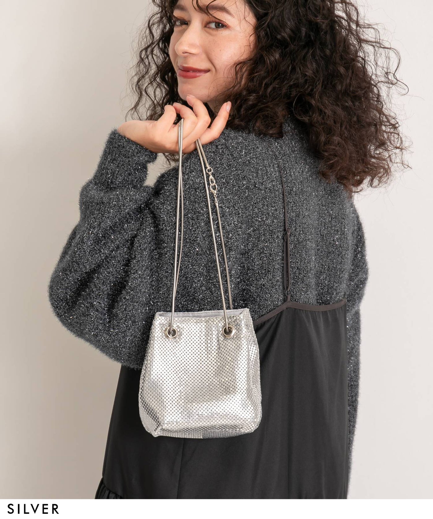 スパンコールミニショルダーバッグ – レディースファッション通販の夢